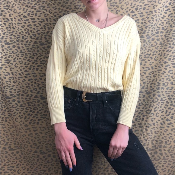 Vintage Cableknit Sweater - Picture 2 of 4